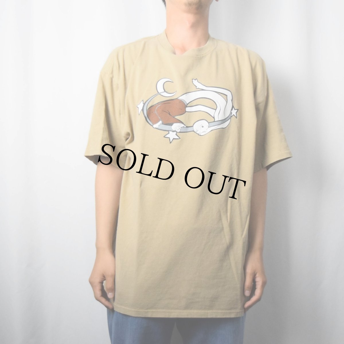 画像3: 90's Scribe Industries ローラースケートブランド ロゴプリントTシャツ XL (3)