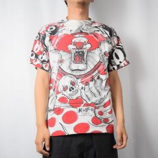 画像3: 90's MORBID RAGS "Clown" 大判プリントTシャツ (3)