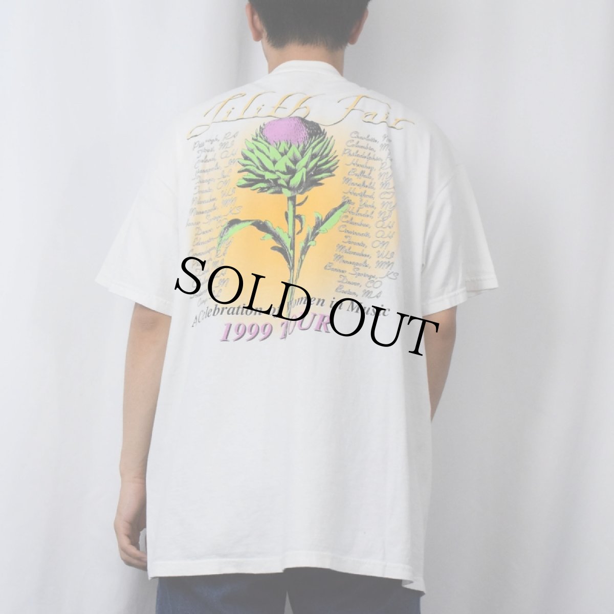 画像4: 90's〜 Lilith Fair 1999 Tour ミュージックフェスティバルTシャツ XL (4)