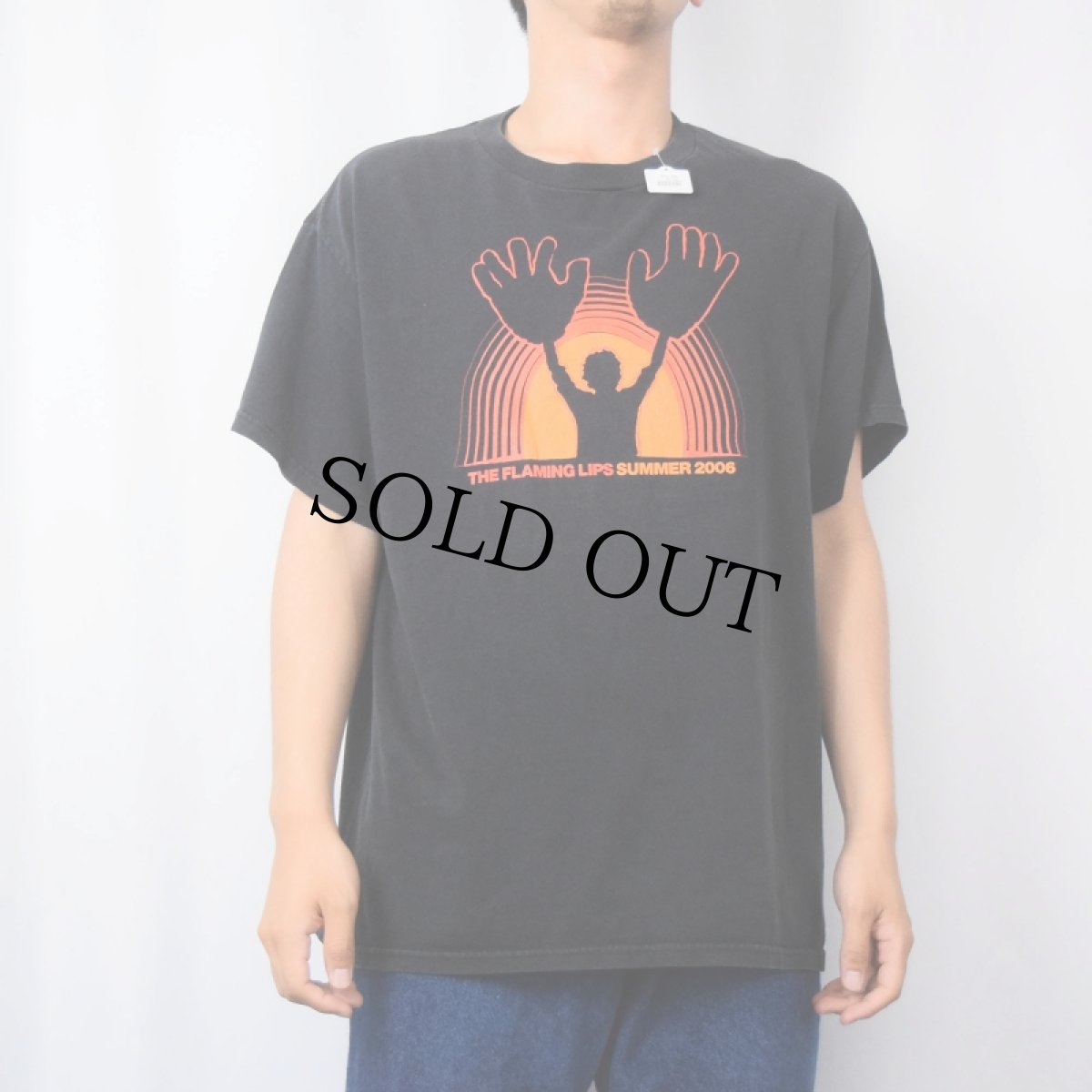 画像3: 2000's THE FLAMING LIPS "THE MYSTIC HEADSPACE SUMMER TOUR 2006" ロックバンドTシャツ L (3)