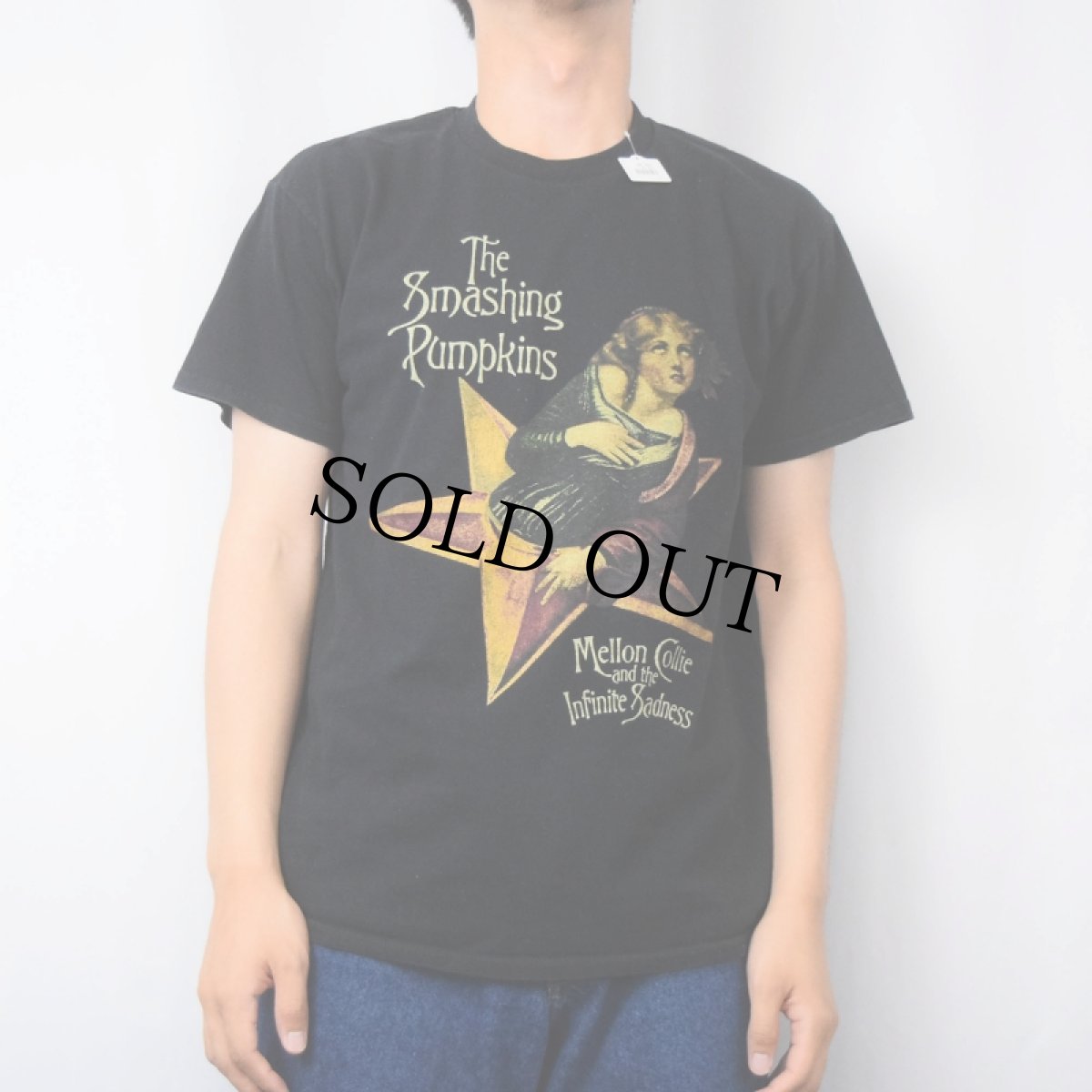 画像2: The Smashing Pumpkins "Mellon Collie And The Infinite Sadness" オルタナロックバンドTシャツ M (2)