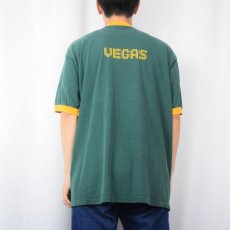 画像4: 90's The Crystal Method エレクトロニックミュージック デュオ プリントリンガーTシャツ XL (4)