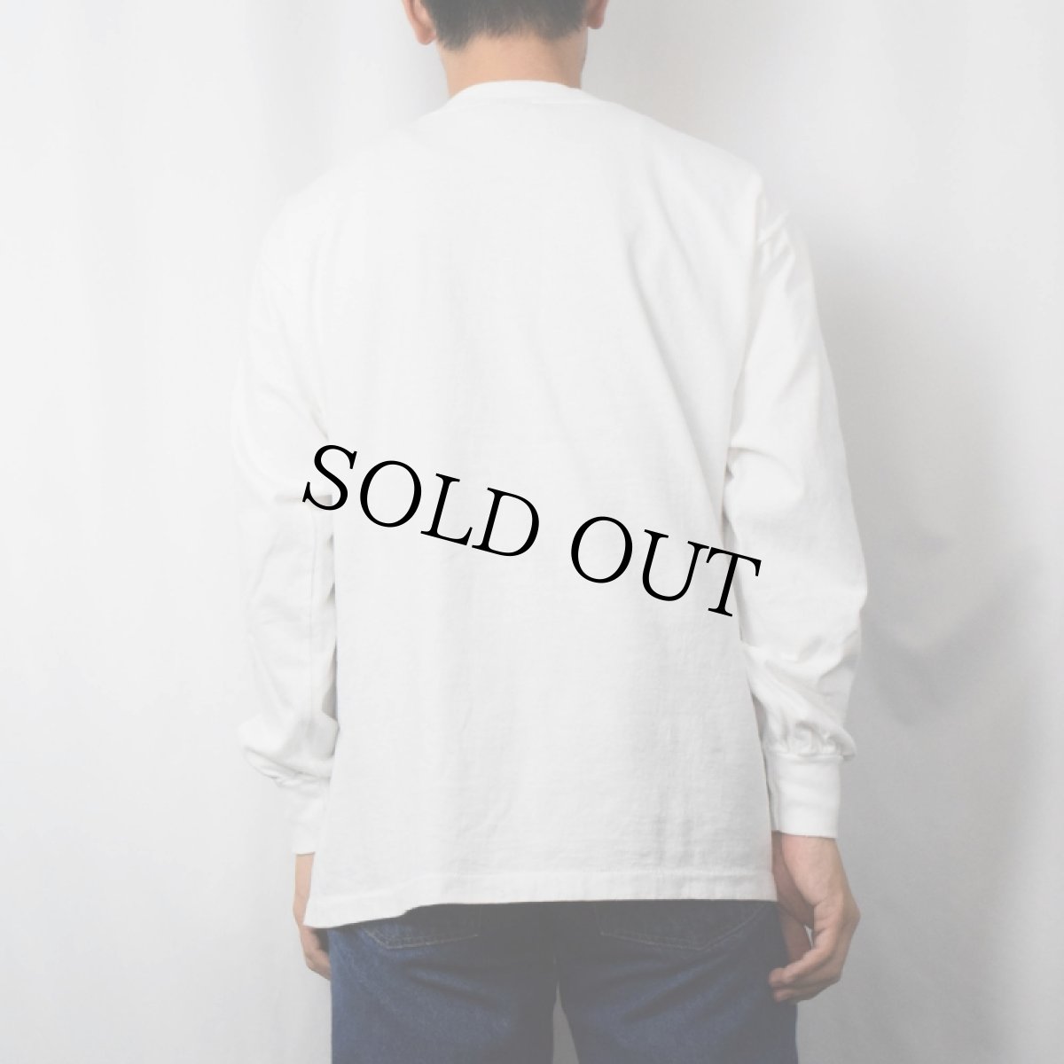 画像3: 90's ONEITA POWER-T USA製 無地ロンT L (3)