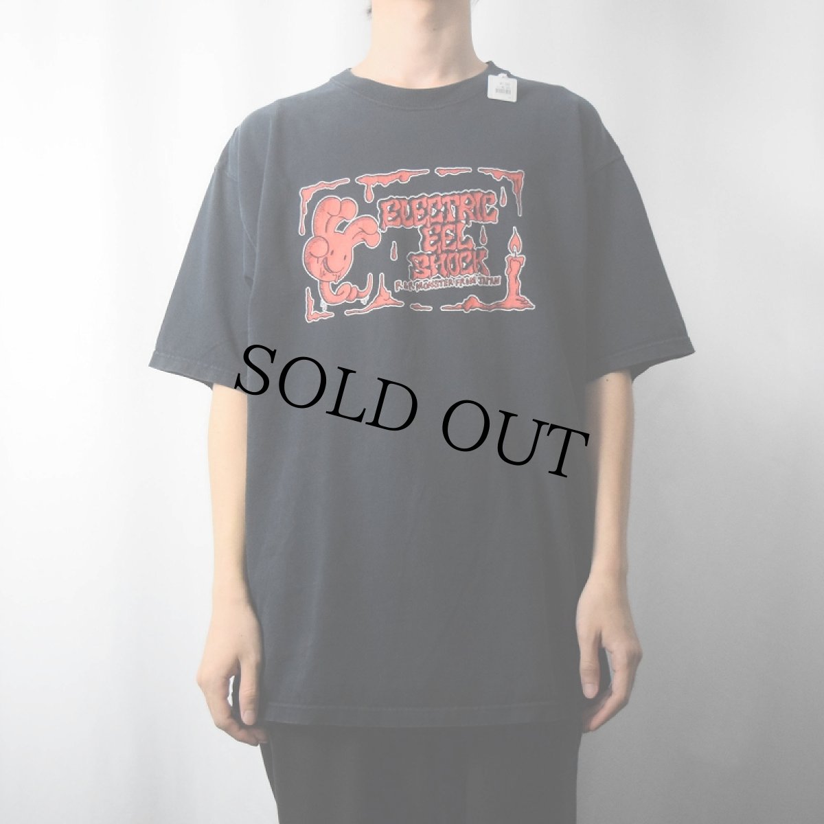 画像2: Electric Eel Shock ロックバンドTシャツ BLACK XL (2)