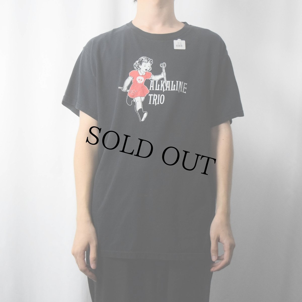 画像2: 2000's ALKALINE TRIO パンクロックバンドTシャツ BLACK (2)