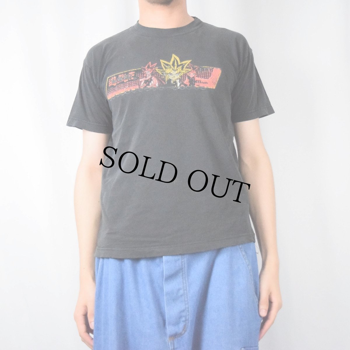 画像2: 2000's 遊戯王 "闇遊戯" キャラクタープリントTシャツ (2)