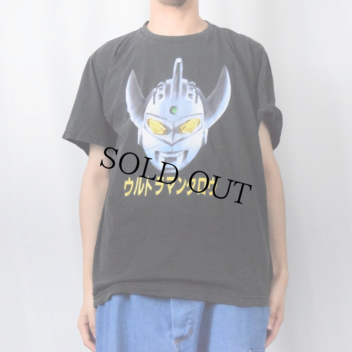 画像2: ULTRAMAN "ウルトラマンタロウ" キャラクタープリントTシャツ L (2)