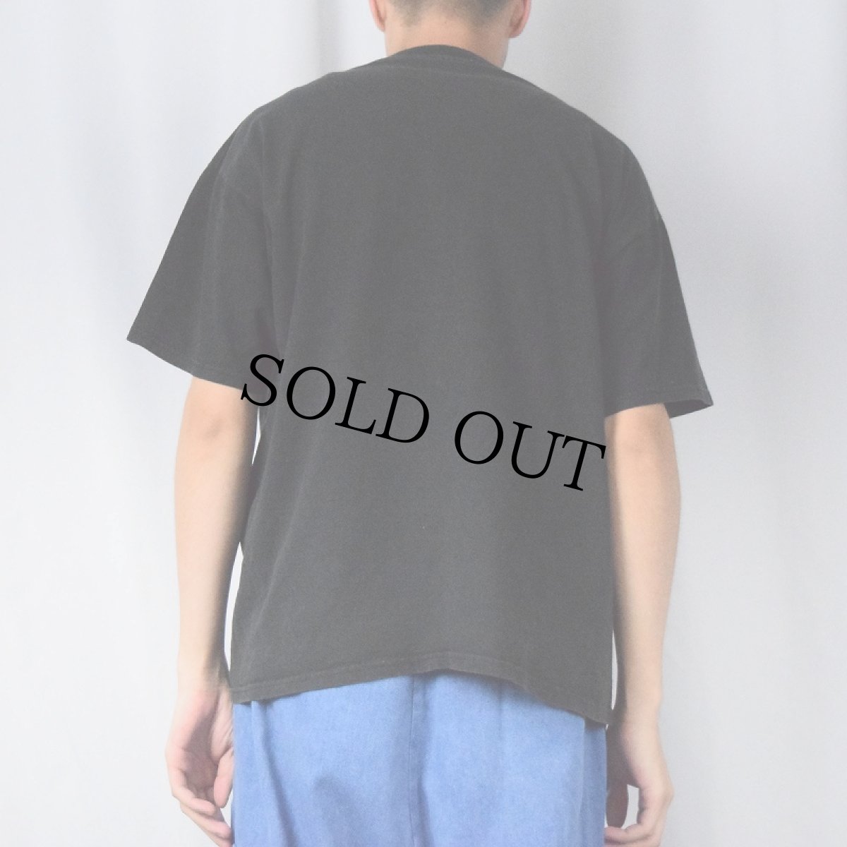 画像3: 90〜2000's GODZILLA ロゴプリントTシャツ BLACK (3)