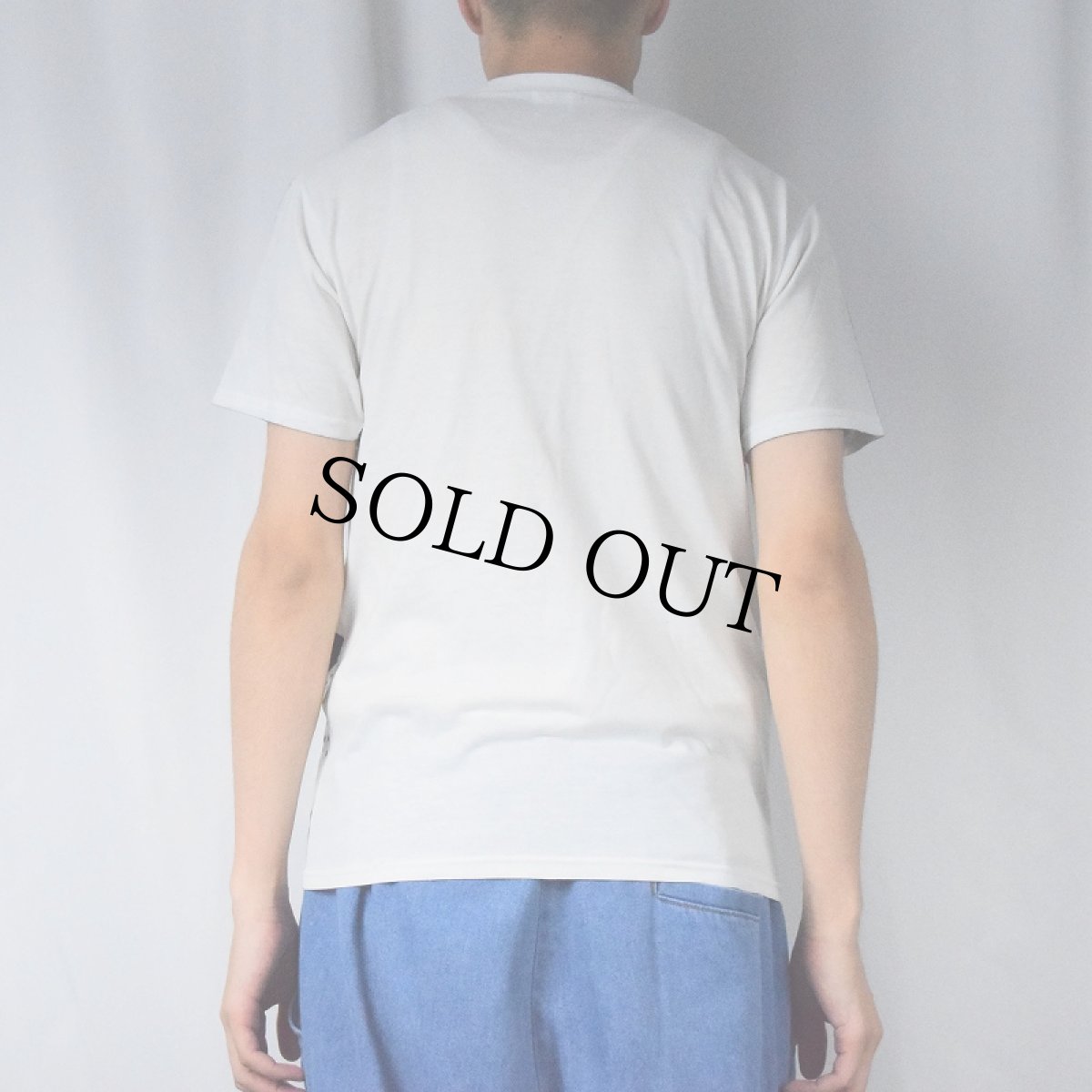 画像3: 2000's "好きです。付き合ってください。" 大判 アニメプリントTシャツ S (3)