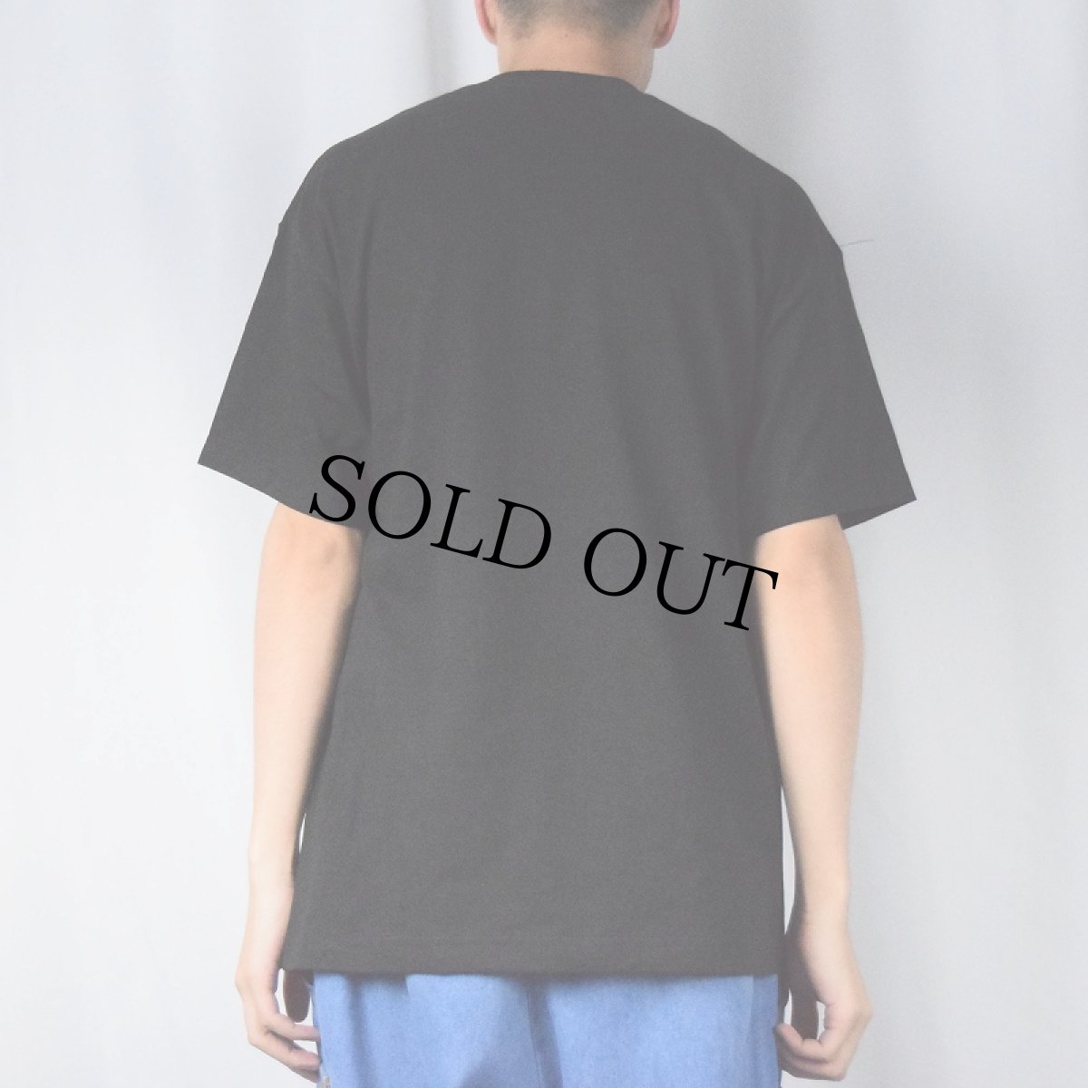 画像3: 2000's  "クイーンストリートタトゥー" 頭文字Dパロディ プリント Tシャツ BLACK (3)