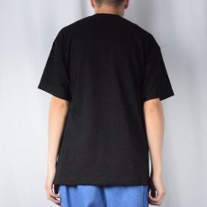 画像3: 2000's  "クイーンストリートタトゥー" 頭文字Dパロディ プリント Tシャツ BLACK (3)