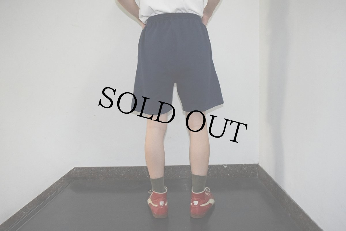 画像5: 2000's Champion ロゴプリントスウェットショーツ NAVY L (5)