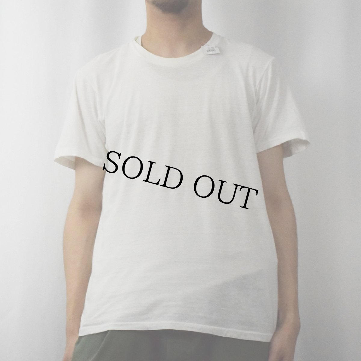 画像2: 70〜80's JCPenney 無地Tシャツ SIZE38 (2)