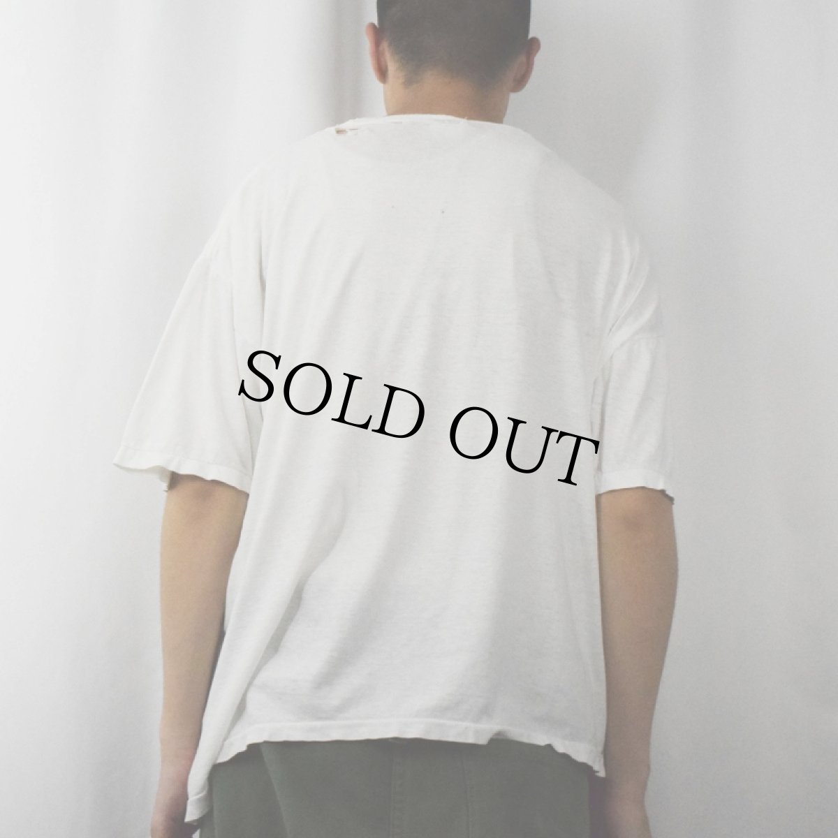 画像3: 90's "Smile It Confuses People !" スマイルプリントTシャツ (3)