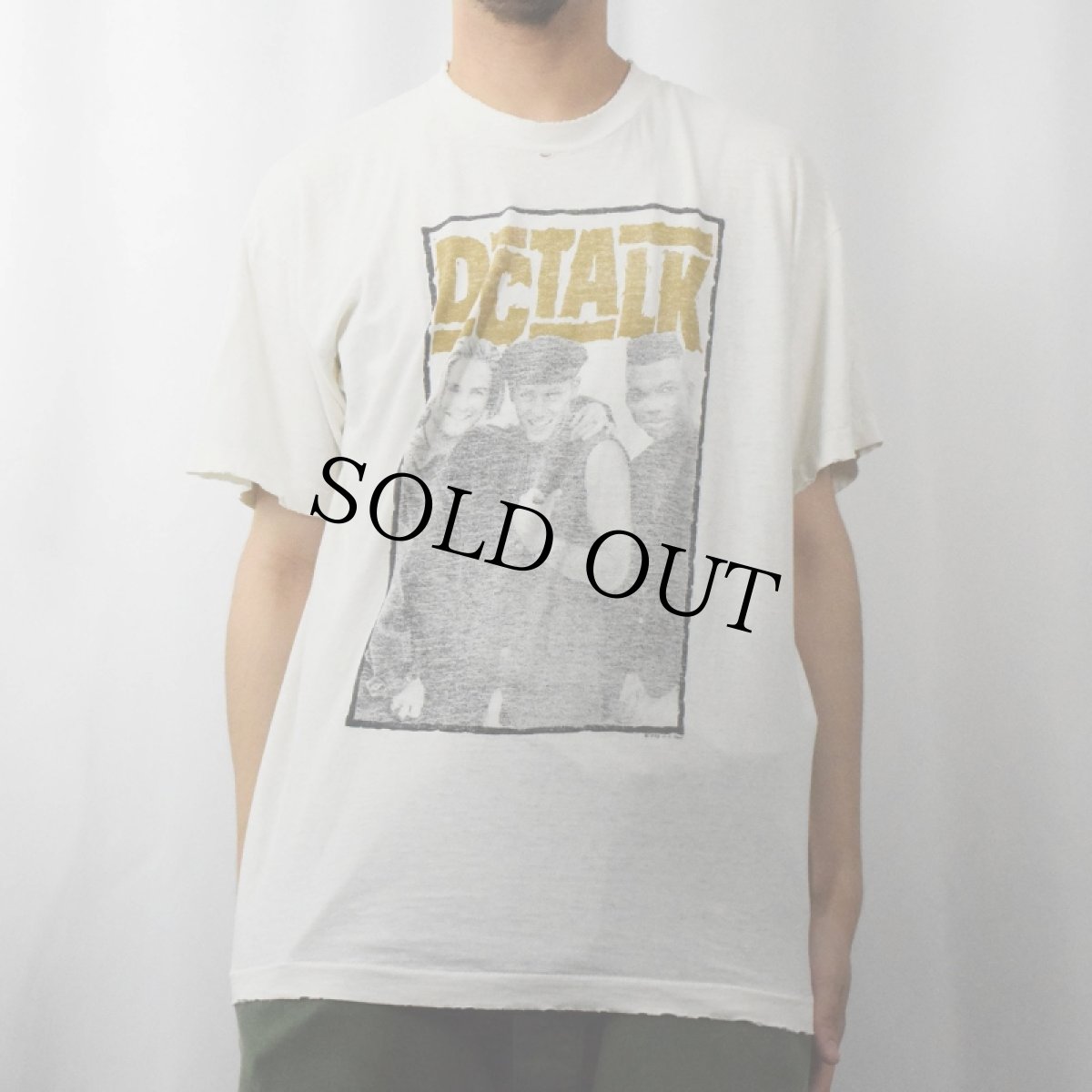 画像3: 90's DC Talk "FREE AT LAST TOUR 1993" クリスチャンロックバンドTシャツ XL (3)