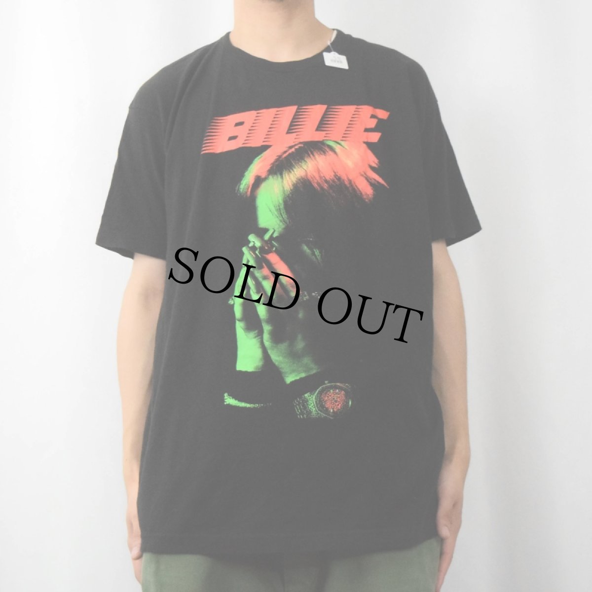 画像2: Billie Eilish "My Future" ミュージシャンフォトプリントTシャツ BLACK XL (2)