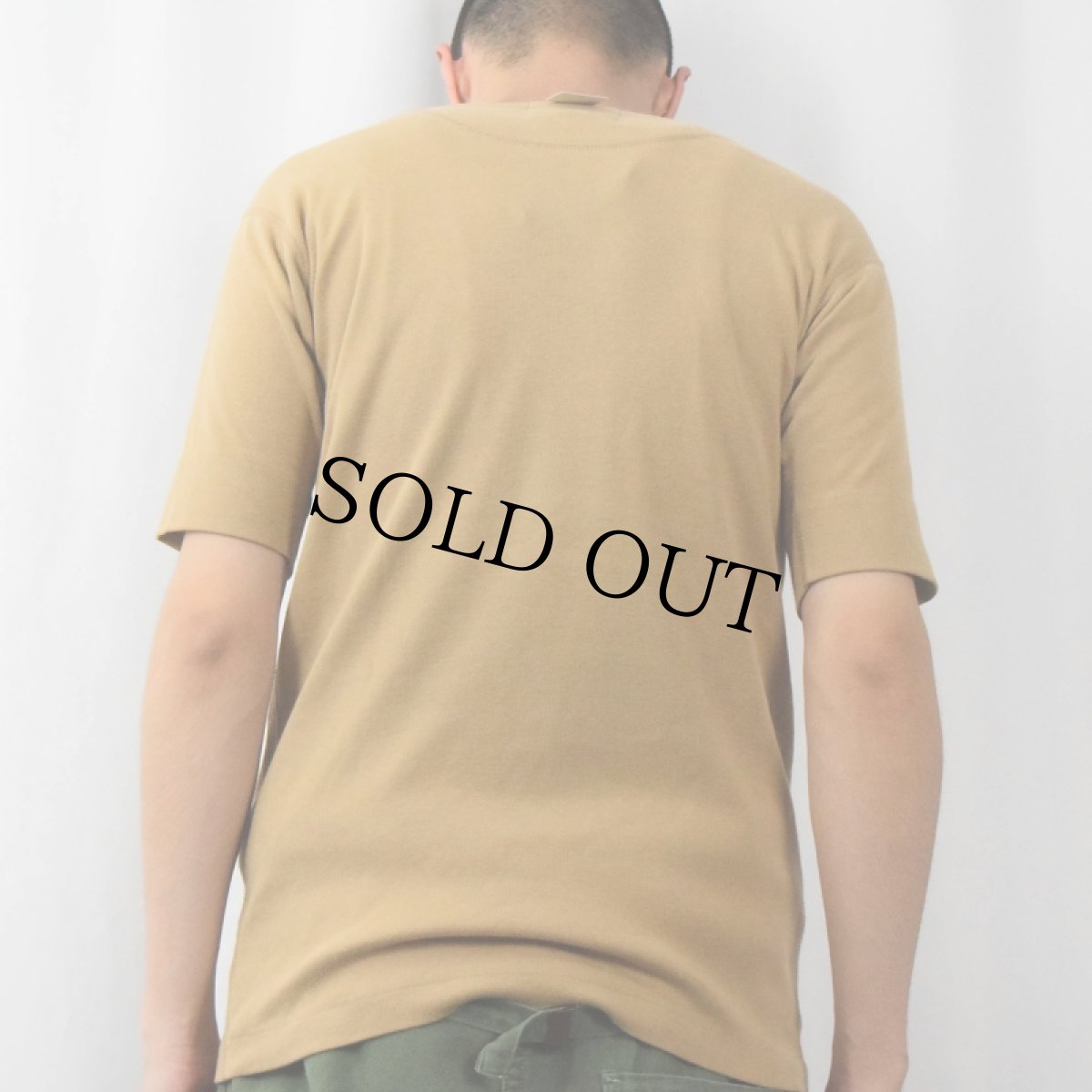 画像3: 90's〜 Ralph Lauren AUTHENTIC ROUGHWEAR 猫目ボタン ヘンリーネックリブニットTシャツ L (3)