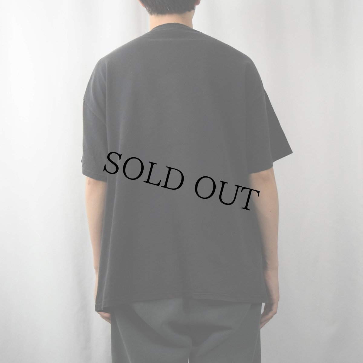 画像3: "ADHD" バンドパロディTシャツ BLACK L (3)