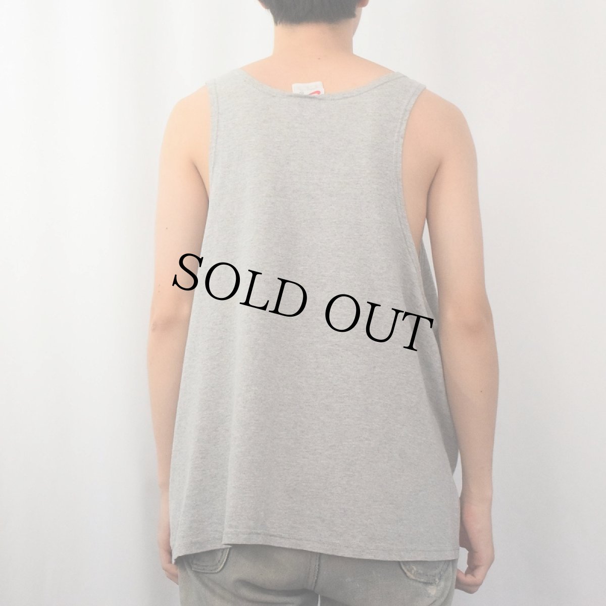 画像3: NIKE ロゴ刺繍 タンクトップ XL (3)