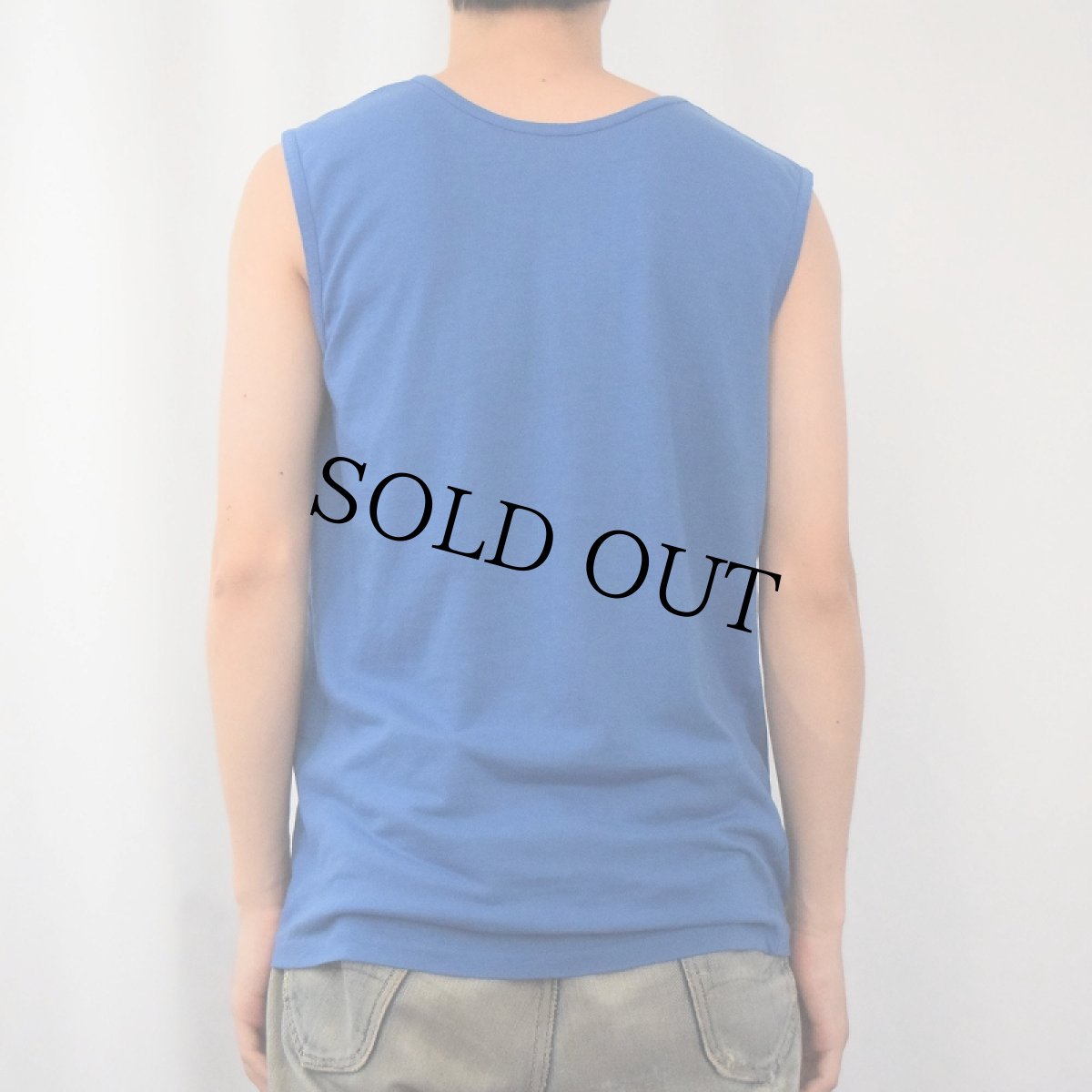 画像3: 80's〜 adidas ロゴプリントタンクトップ (3)