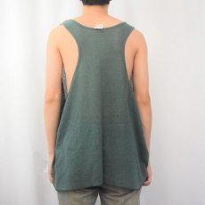 画像3: 80's ATHlETIC MENS WORKS USA製 無地メッシュタンク 3X (3)