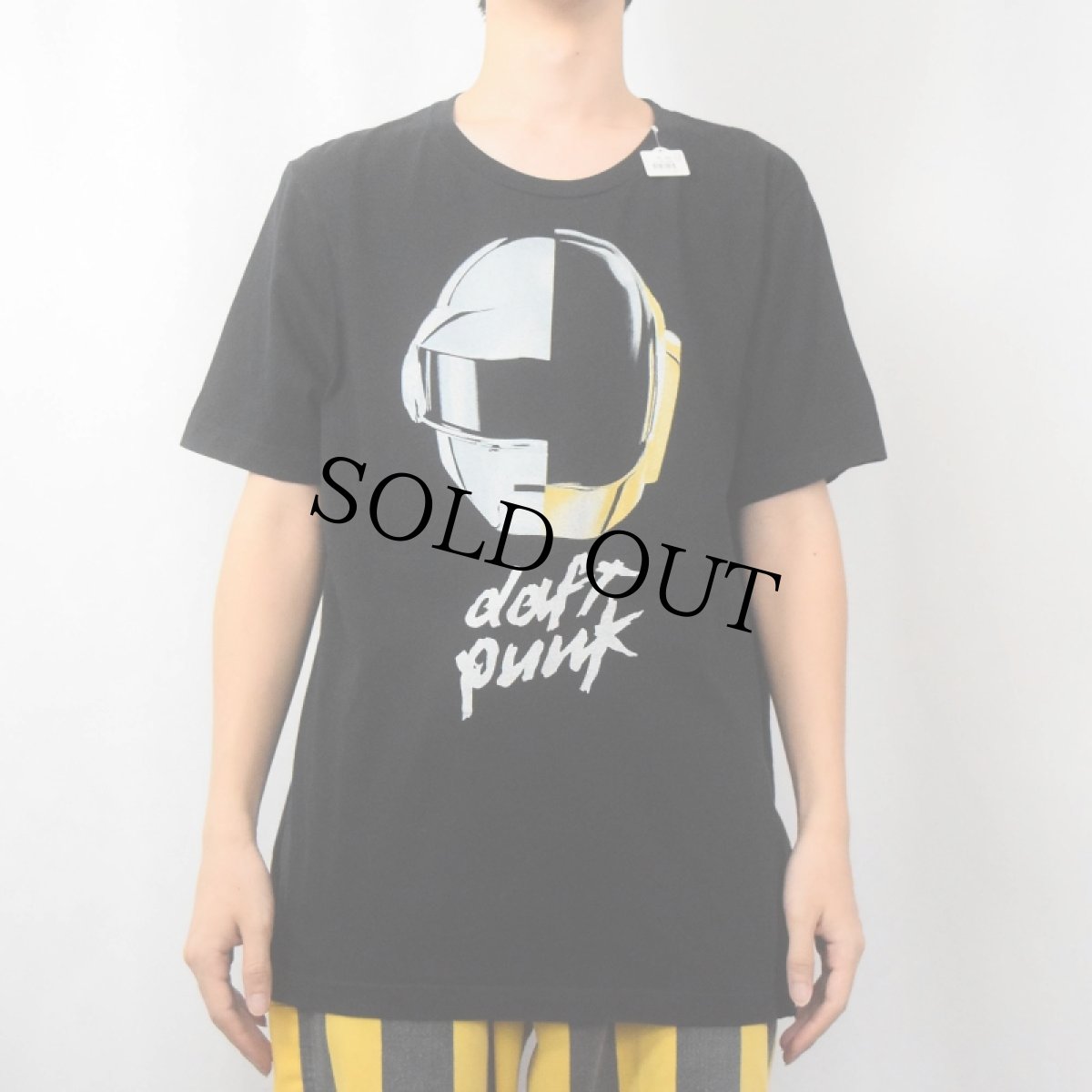 画像3: 2000's daft punk ミュージシャンプリントTシャツ BLACK (3)