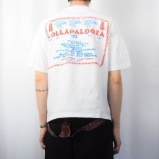 画像4: 90's LOLLAPALOOZA 1993 ロックフェスティバルプリントTシャツ L (4)