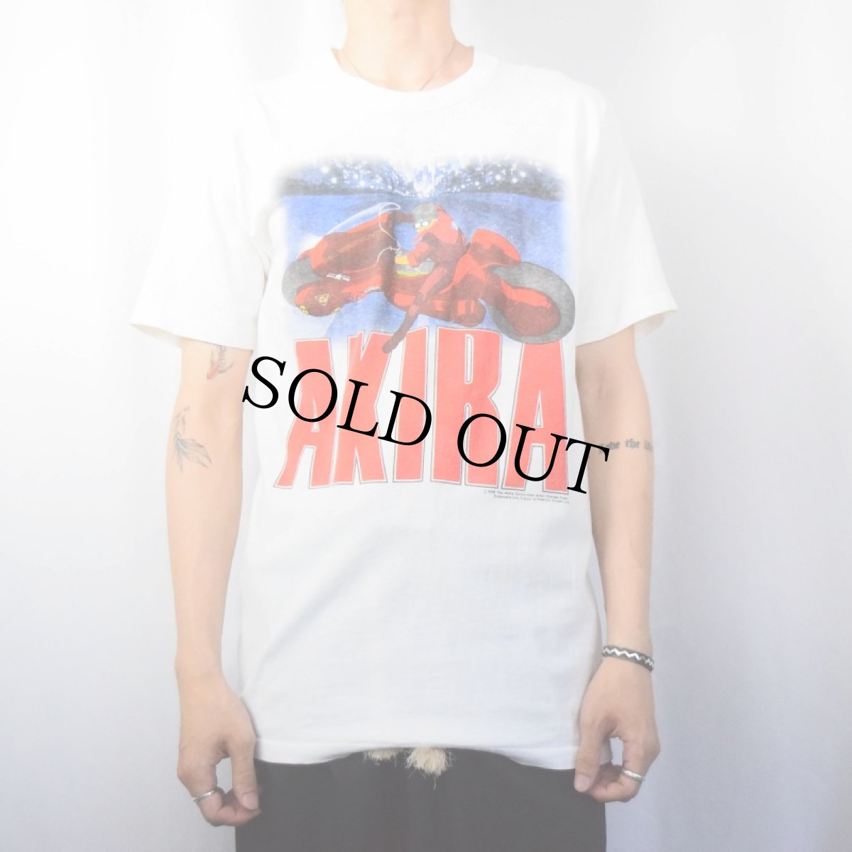 画像3: 80's FASHION VICTIM USA製 "AKIRA" キャラクタープリントTシャツ M (3)