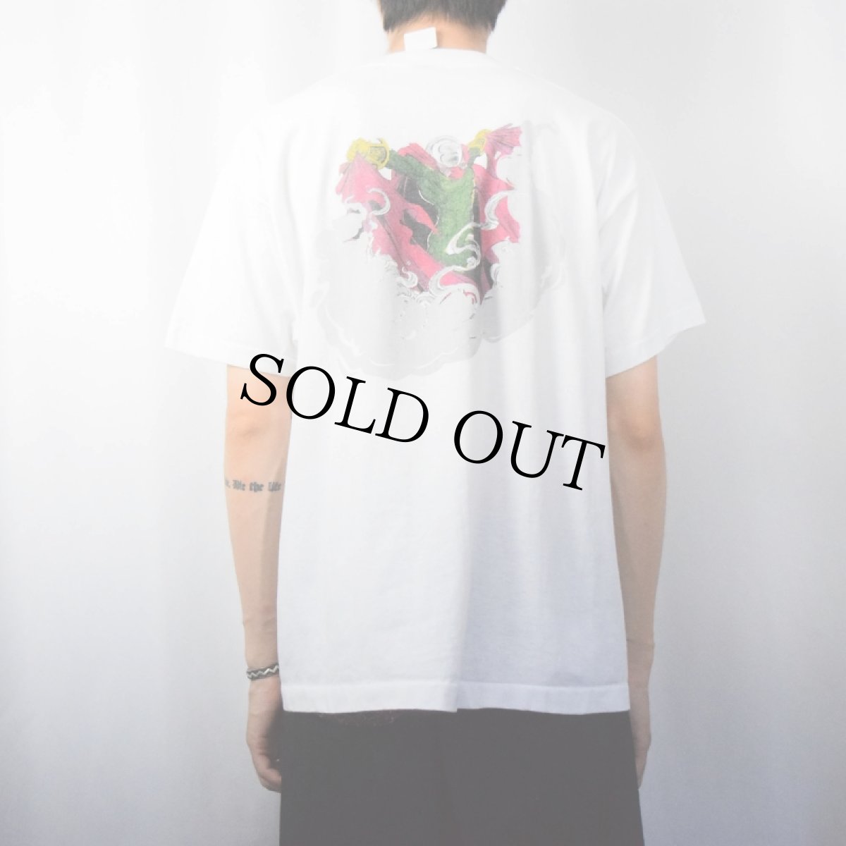 画像4: 90's MARVEL SPIDER-MAN USA製 "MYSTERIO" キャラクタープリントTシャツ XL (4)