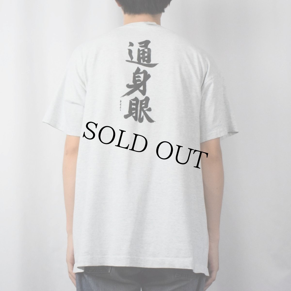 画像4: 90's UC SANTA CRUZ USA製 "通身眼" キャラクターTシャツ XL (4)