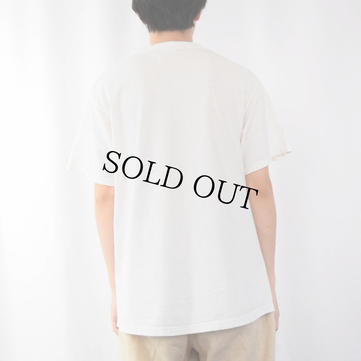 画像3: 90's PEANUTS by design "SNOPPY&WOODSTOCK " キャラクタープリントTシャツ L (3)