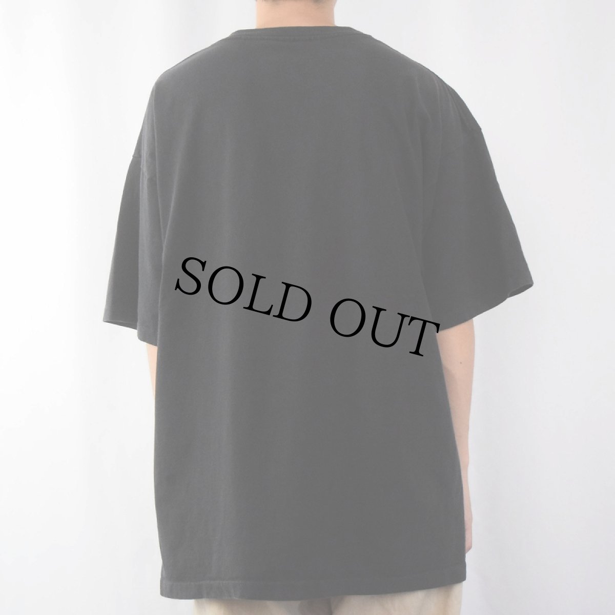 画像3: 90〜2000's USA製 "PUT THE FUN BETWEEN YOUR LEGS" プリントTシャツ BLACK XL (3)