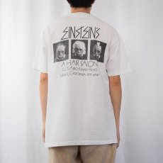 画像4: 90's Albert Einstein "EINSTEIN'S" 偉人 ファニーイラストTシャツ XL (4)