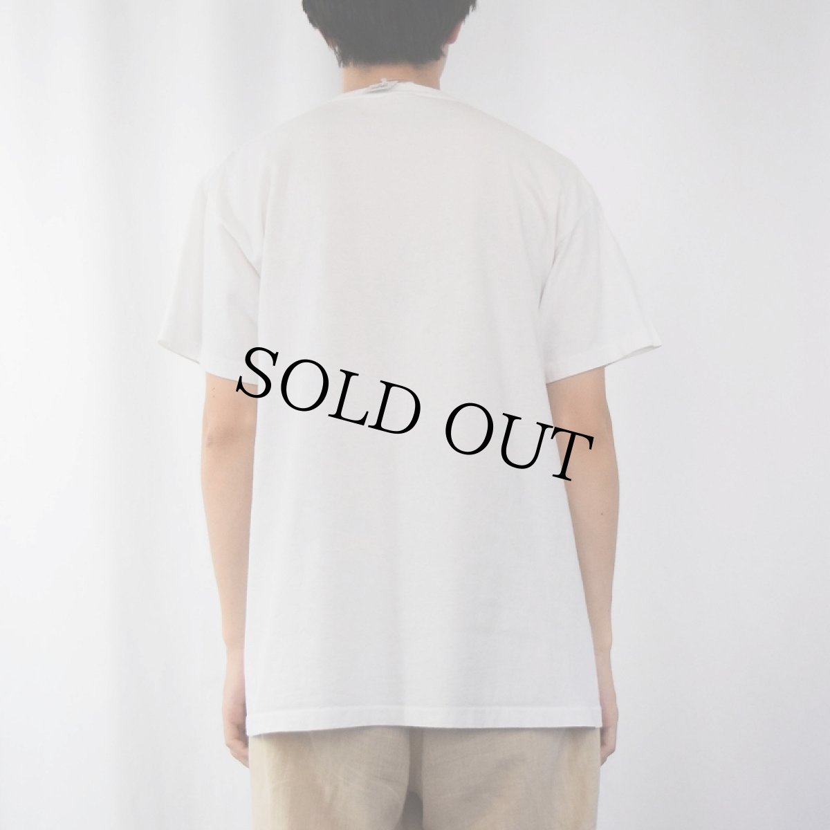 画像3: 90's "cape cod" プリントTシャツ L (3)