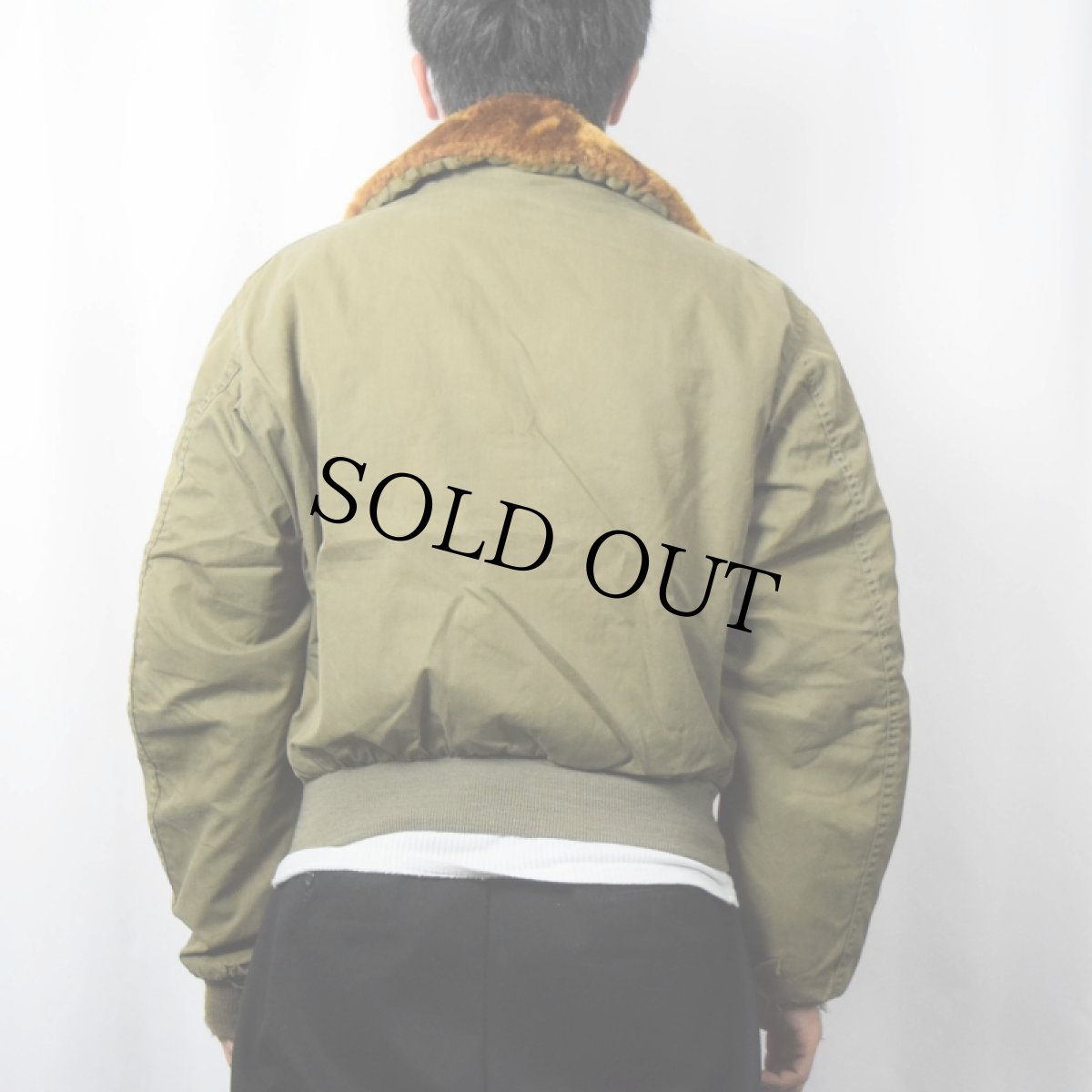 画像3: 40's U.S.ARMY AIR FORCE B-15 フライトジャケット (3)