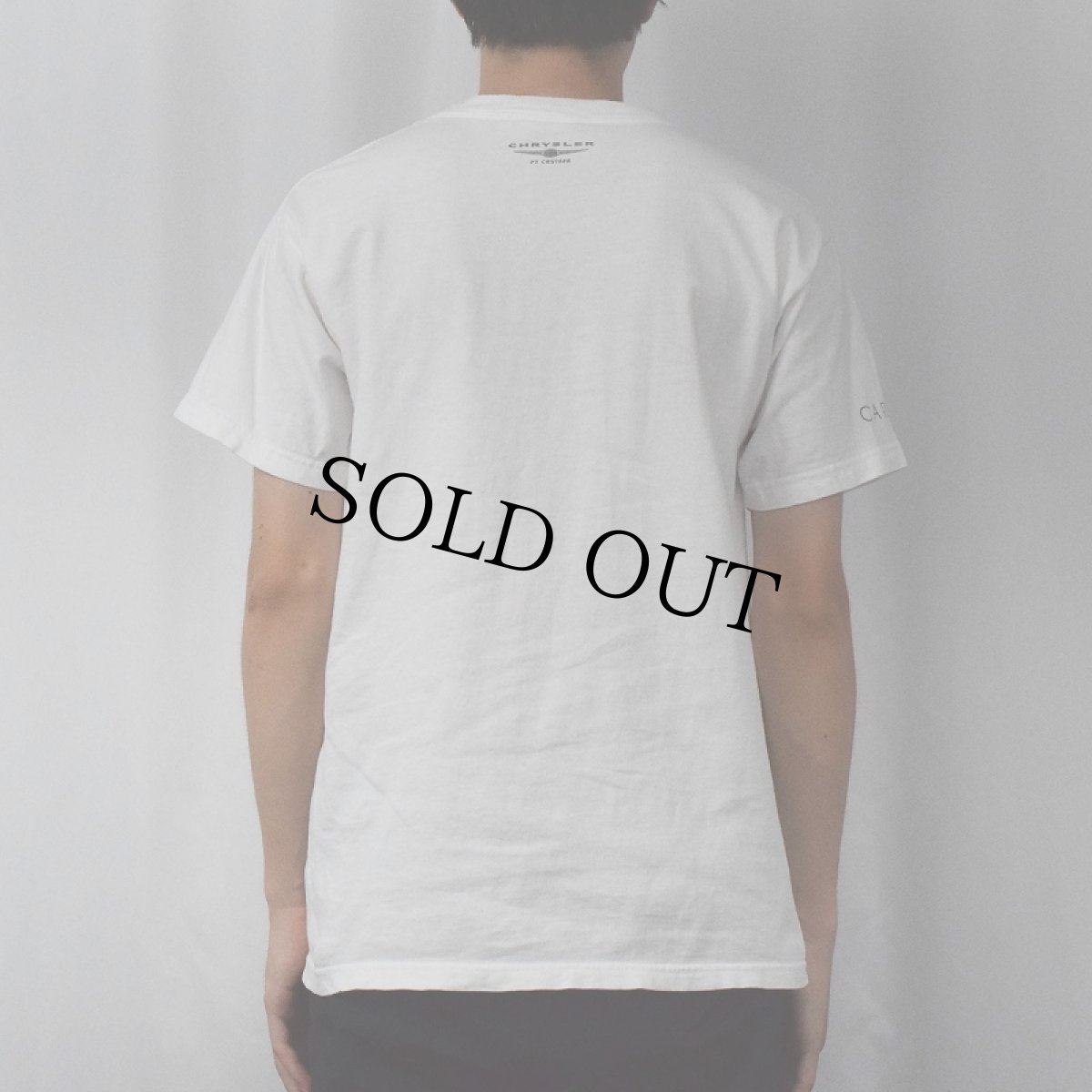 画像3: CHRYSLER CRUISE FOR A CAUSE 車イラストプリントTシャツ M (3)