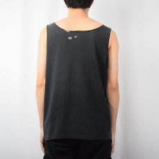 画像3: 90's BODY GLOVE USA製 サーフブランドプリントタンクトップ BLACK  (3)
