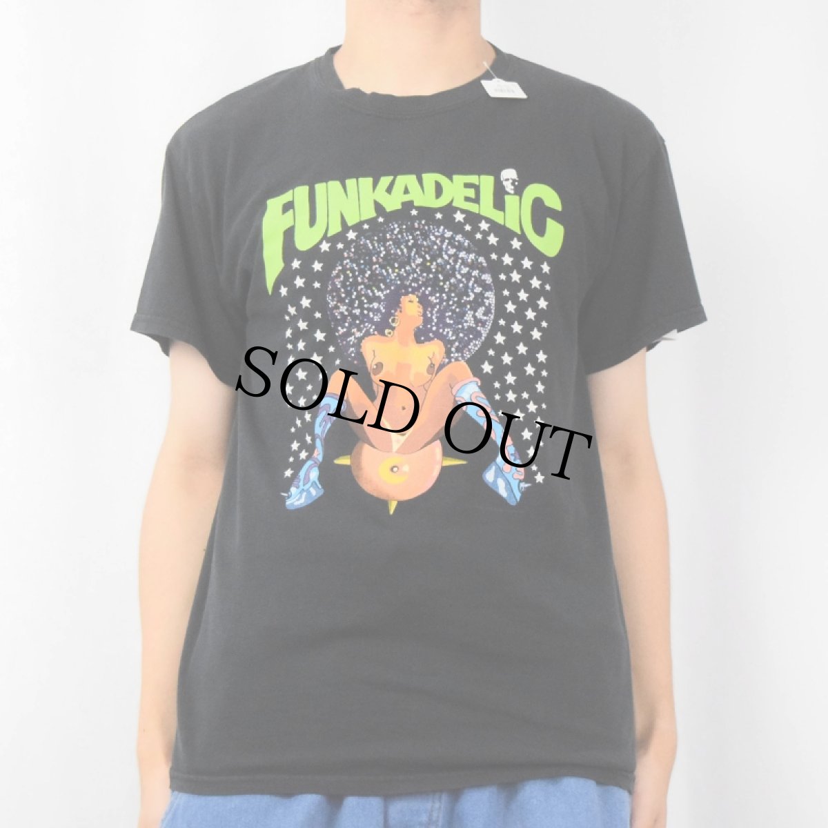 画像2: 2000's FUNKADELIC ファンクバンドプリントTシャツ BLACK (2)