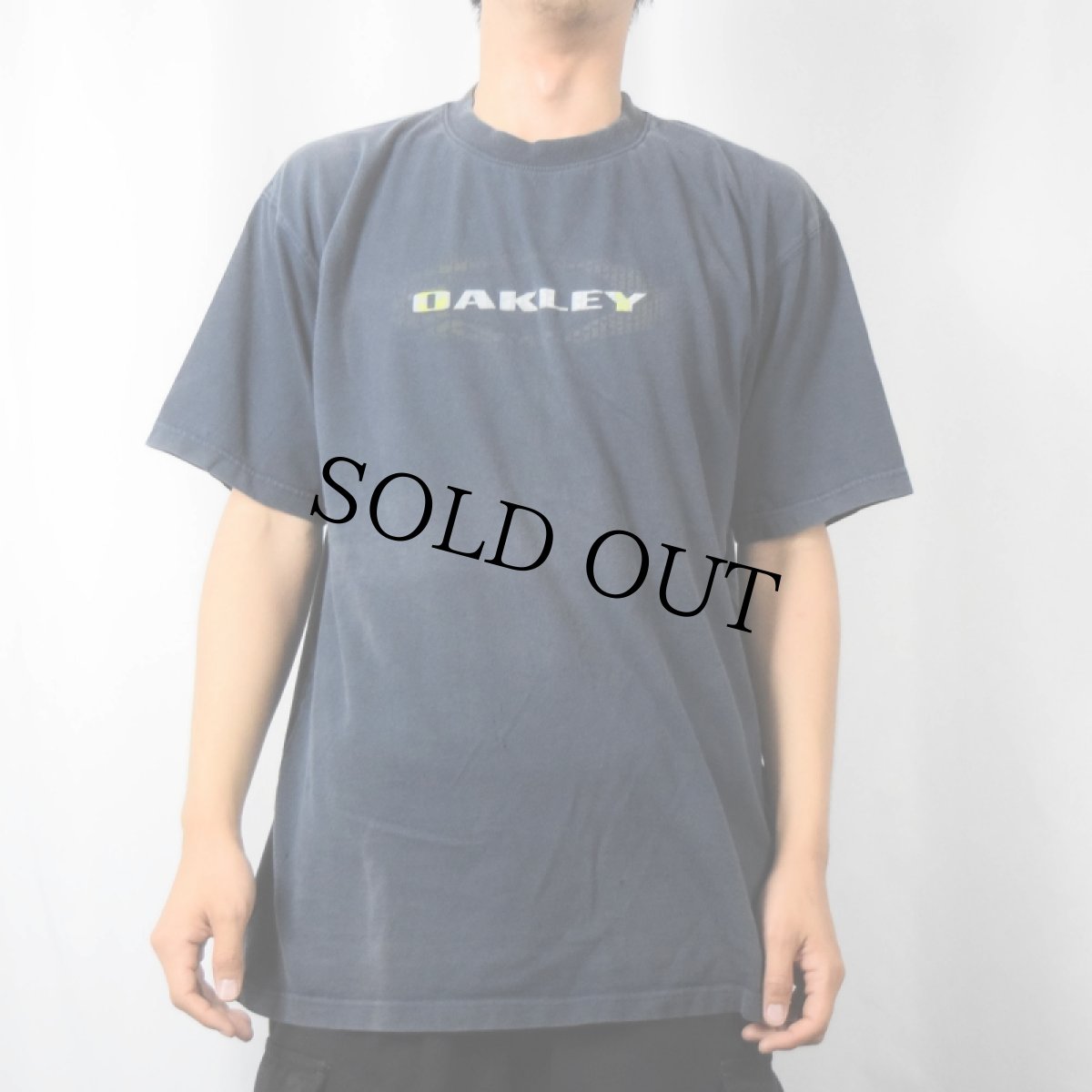 画像3: OAKLEY ロゴプリントTシャツ DARK NAVY L (3)