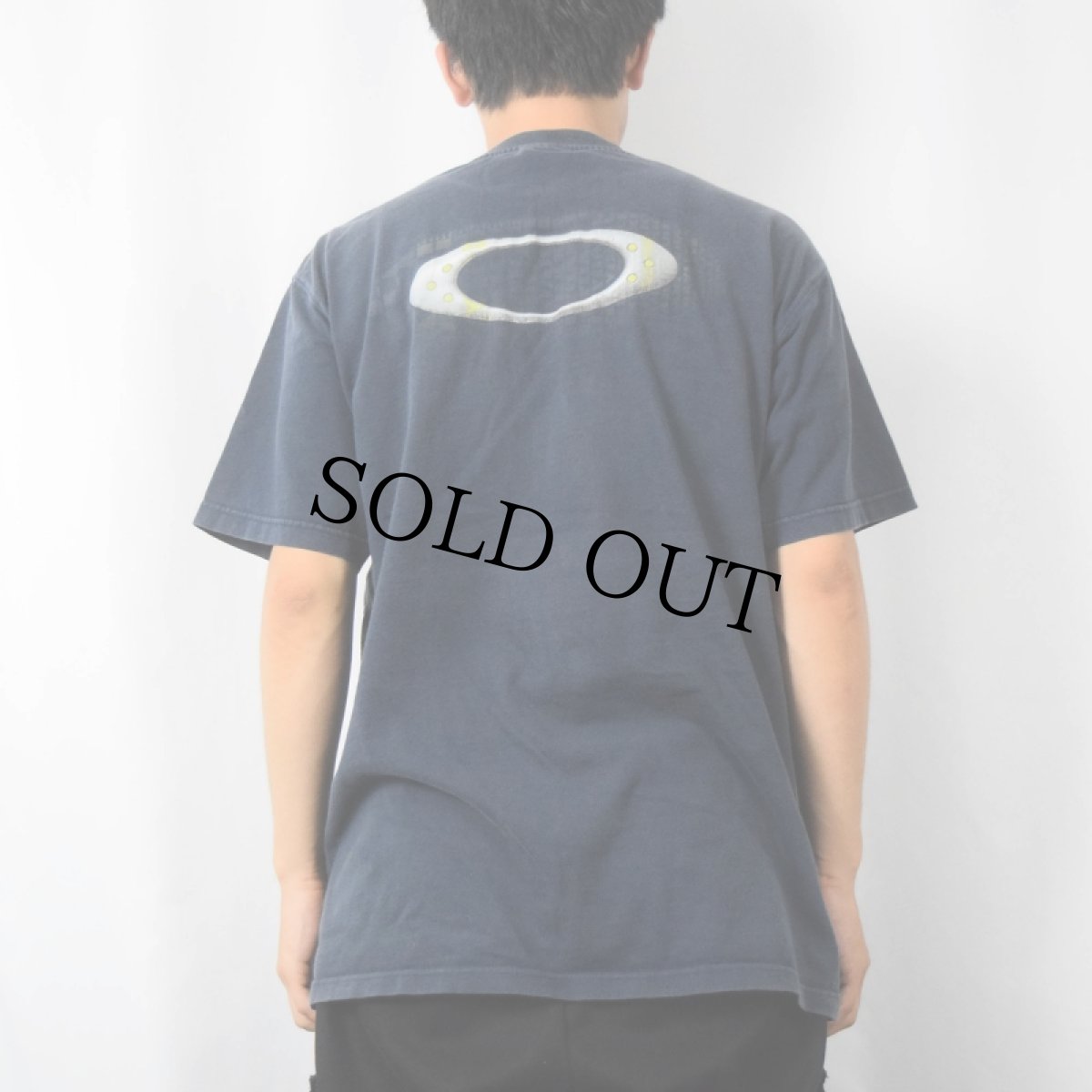 画像4: OAKLEY ロゴプリントTシャツ DARK NAVY L (4)