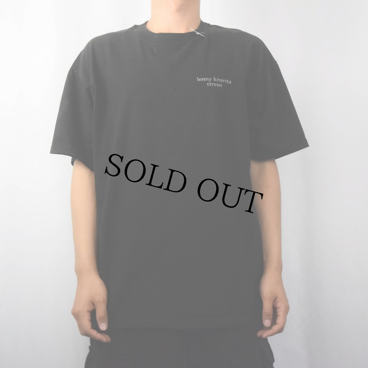 画像3: 90's Lenny Kravitz  "cirucs" ミュージシャンプリントTシャツ XL (3)