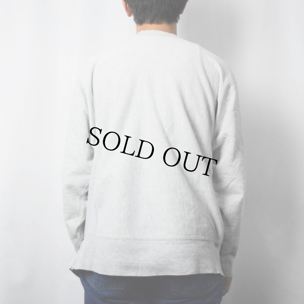 画像3: 90's Champion REVERSE WEAVE トリコタグ USA製 "MICHIGAN STATE" 染み込みプリントスウェット XL (3)