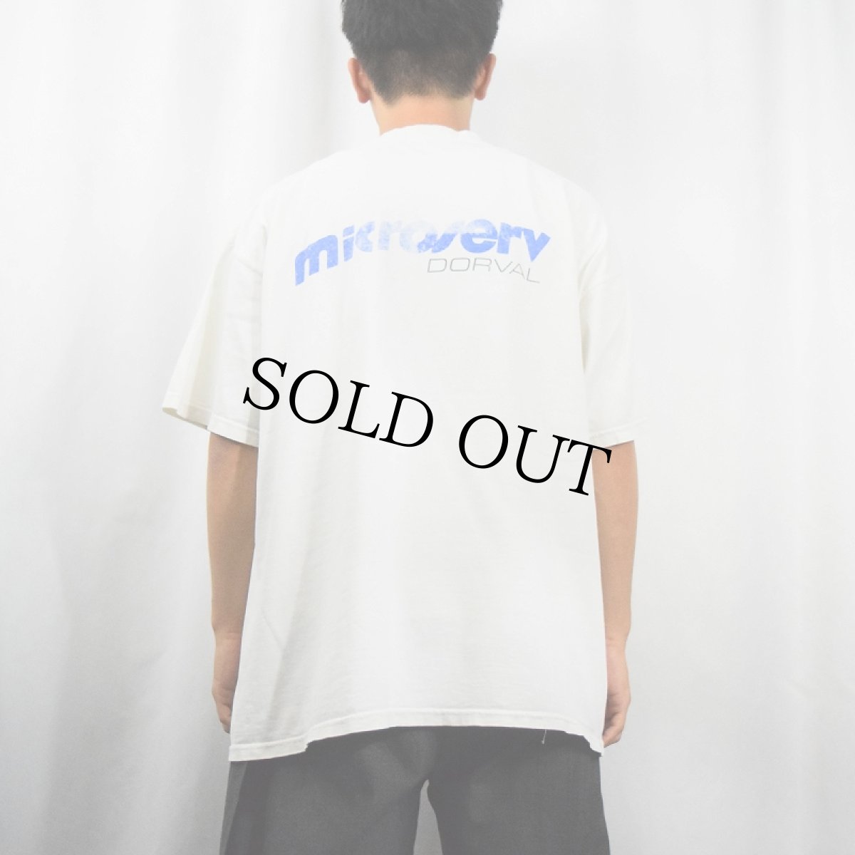 画像4: Apple iMac "microserv DORVAL" プリントTシャツ XL (4)