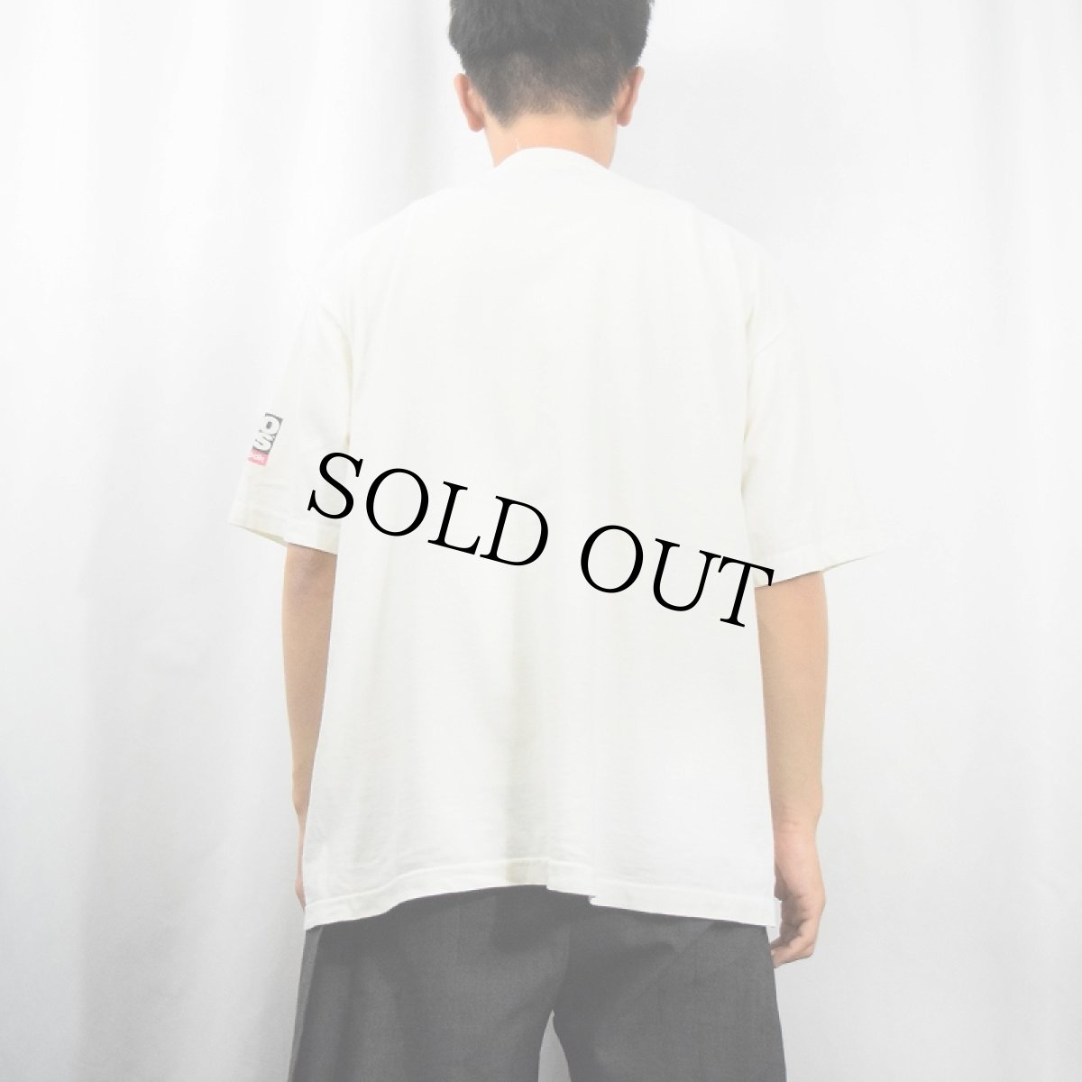 画像3: 【SALE】 90's Reebok BOKS ロゴプリントTシャツ (3)