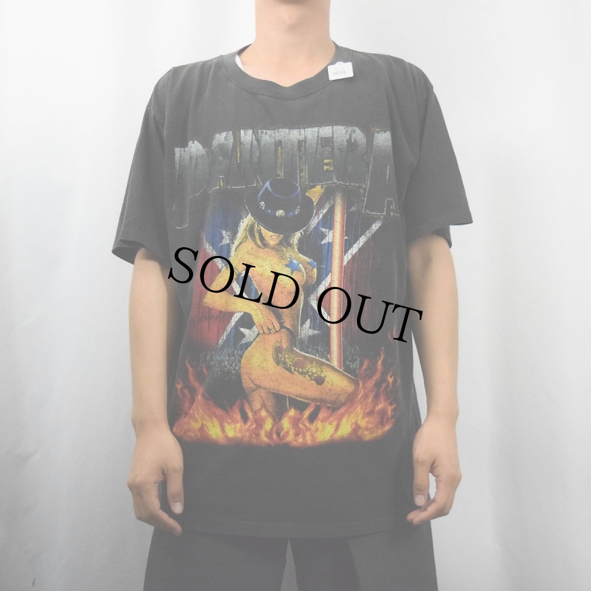 画像3: 〜2000's PANTERA USA製 ヘヴィメタルバンドプリントTシャツ (3)