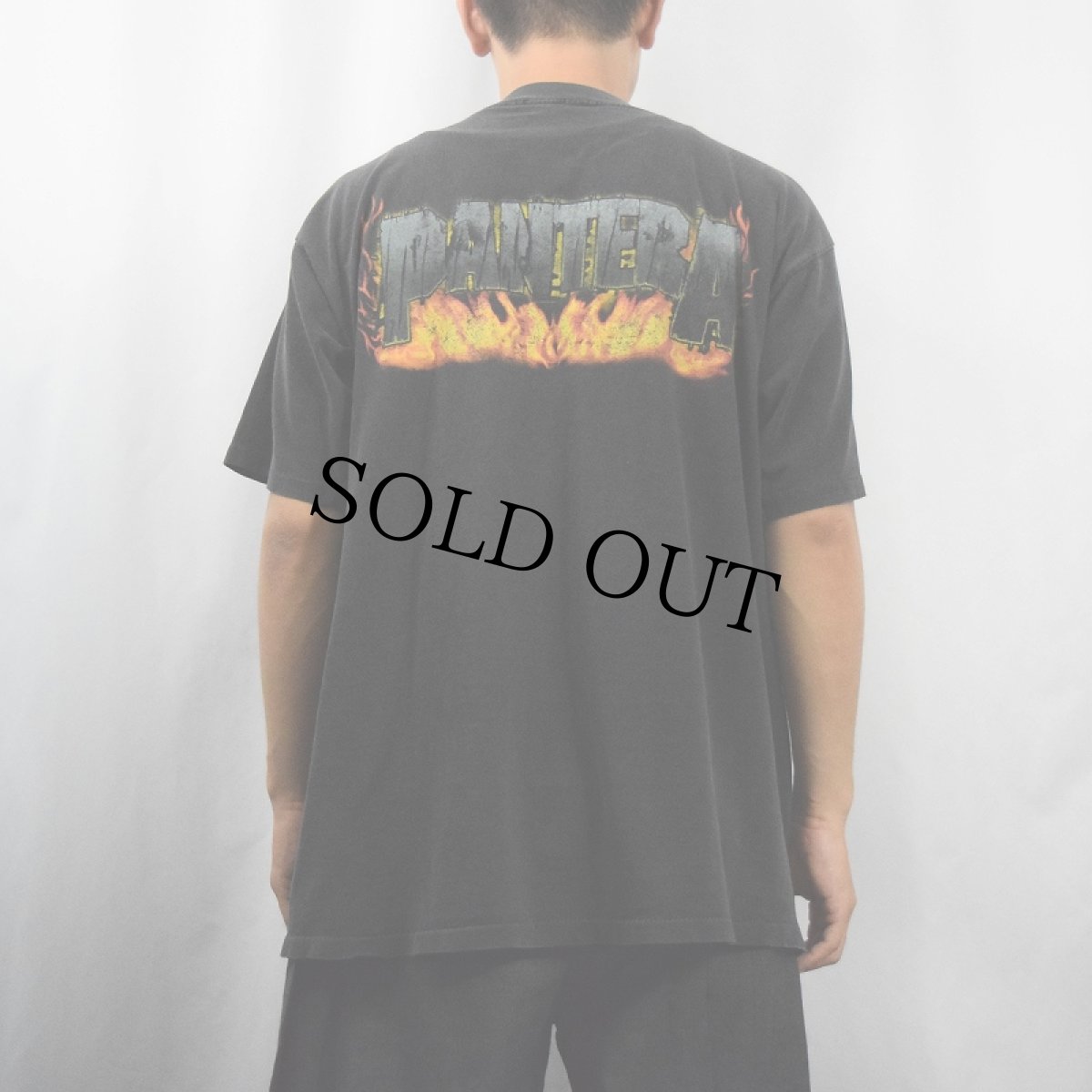 画像4: 〜2000's PANTERA USA製 ヘヴィメタルバンドプリントTシャツ (4)