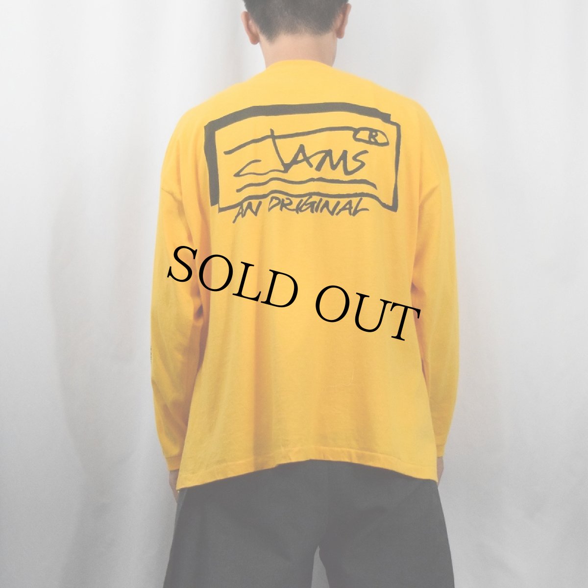 画像4: 90's JAMS USA製 ロゴプリントロンT (4)