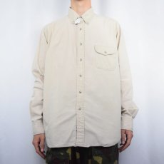 画像2: 80's ORVIS USA製 コットンボタンダウンシャツ (2)