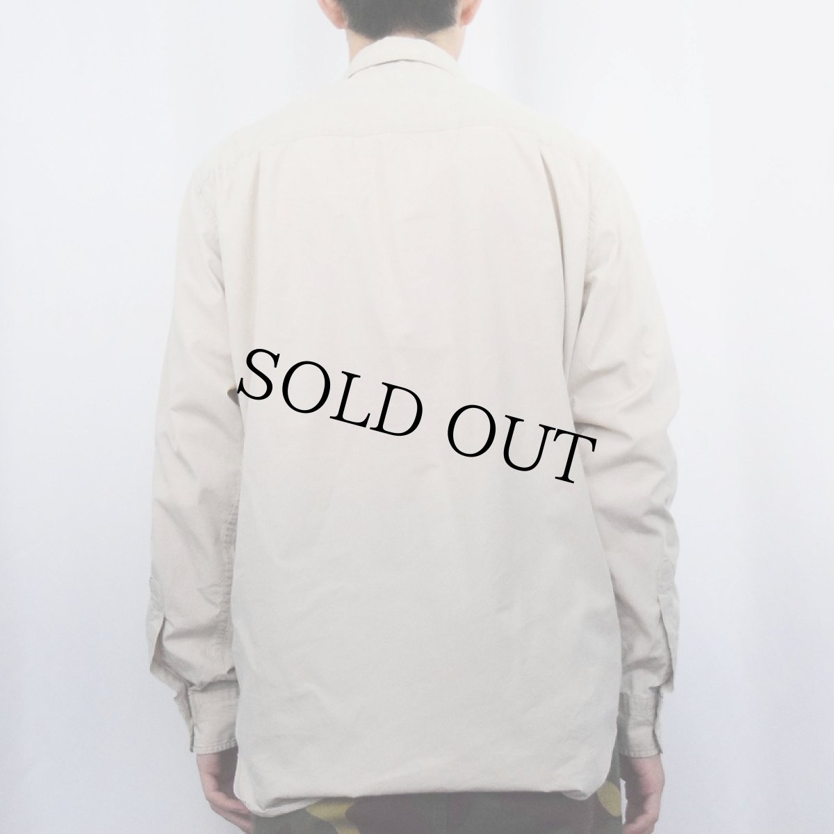 画像3: 80's ORVIS USA製 コットンボタンダウンシャツ (3)