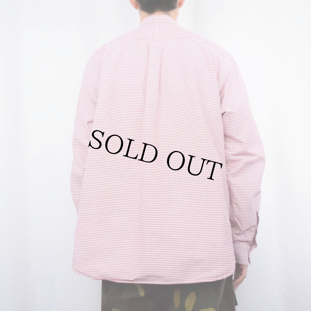 画像3: POLO Ralph Lauren "TERRANCE" チェック柄 コットンオックスフォード ボタンダウンシャツ 43 (3)